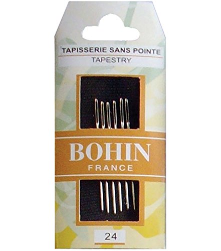 Bohin Tapestry Needles Size 24, 6 Pack