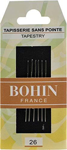 Bohin Tapestry Needles Size 26, 15 Pack